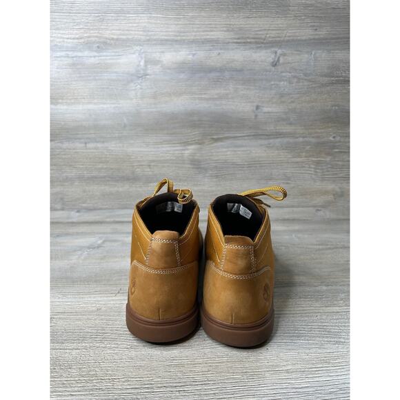 Size 13 Mens Timberland Groveton A6025 Wheat Leather/Fabric Chukka boots EUC